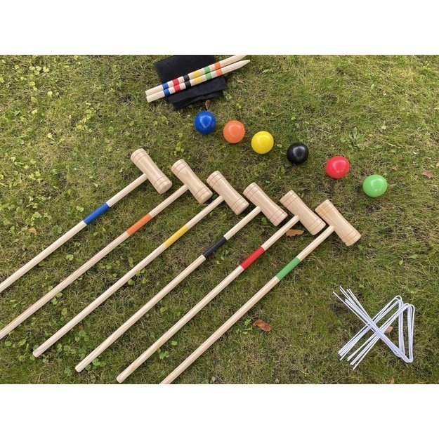 Bex Croquet outdoor game for 6 players: Family