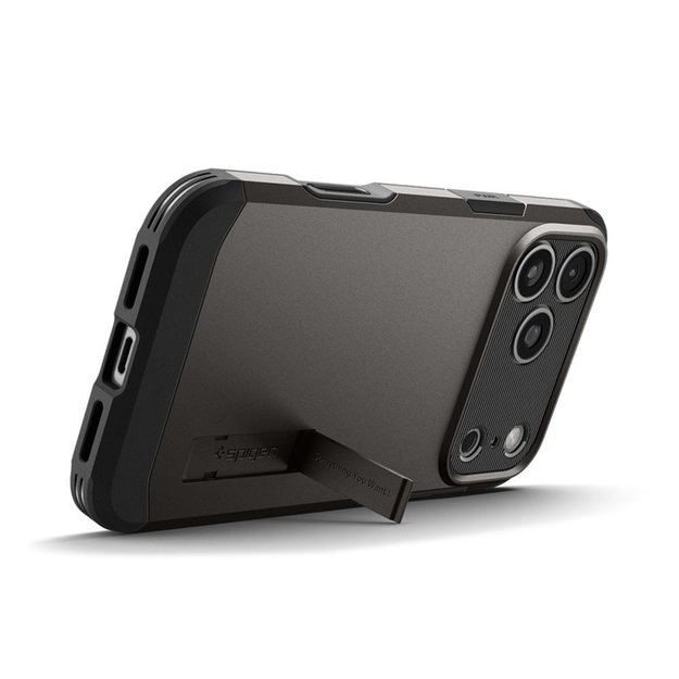 „Spigen Tough Armor T MagSafe“ dėklas, skirtas „iPhone 17 Pro Max“ (geltonos spalvos) 9