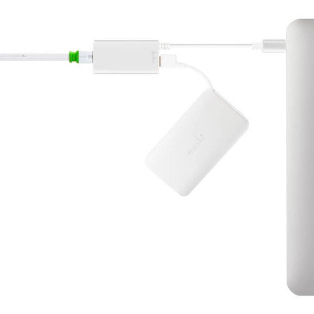 Moshi USB-C į Gigabit Ethernet adapteris (sidabras)