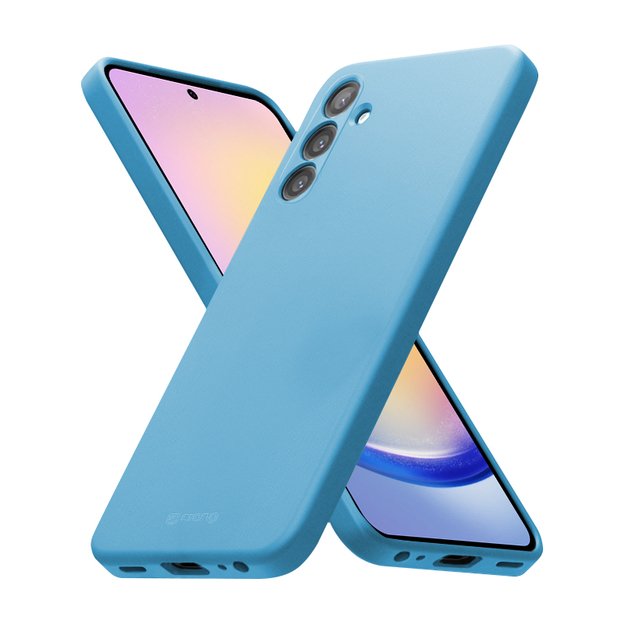 Crong Color Cover – dėklas, skirtas Samsung Galaxy A25 5G (mėlynas)