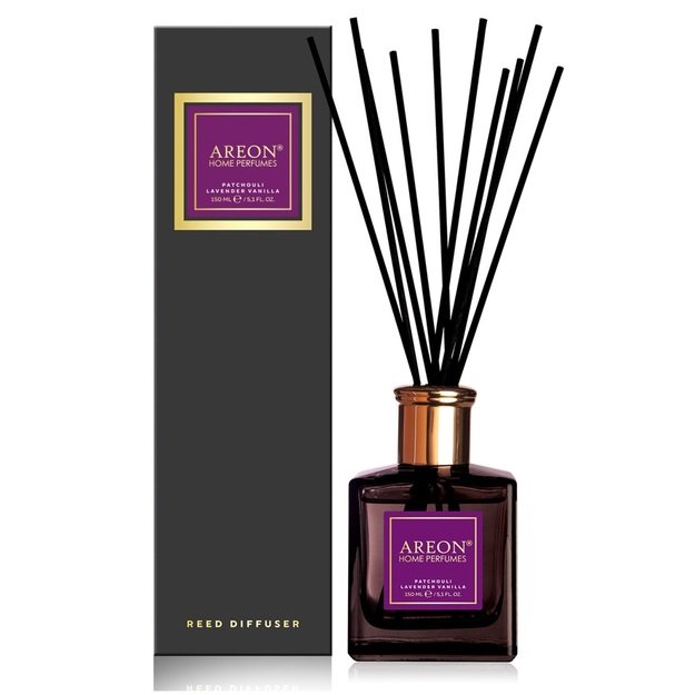 Areon BLACK Patchouli-Lavender-Vanilla namų kvapai 150 ml  