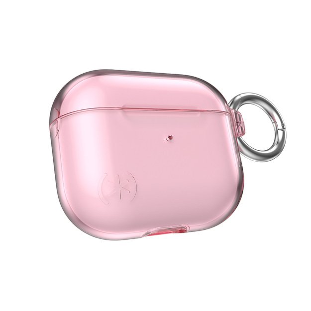 Speck Presidio Clear – dėklas Apple Airpods 3 gen su Microban (Icy Pink) 15
