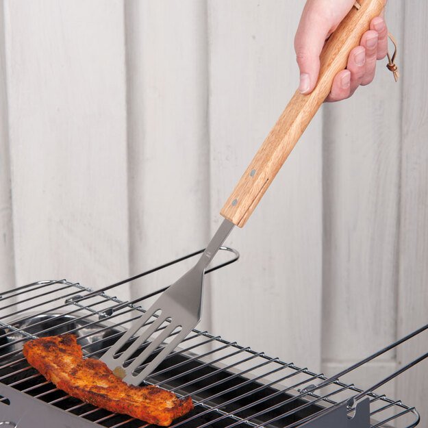 BBQ - grilio kastuvas, ąžuolinė rankena 41 cm 5