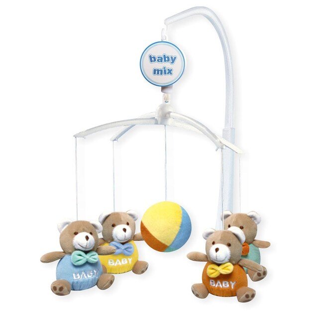 Karuselė virš lovelės Baby Mix Baby Bears