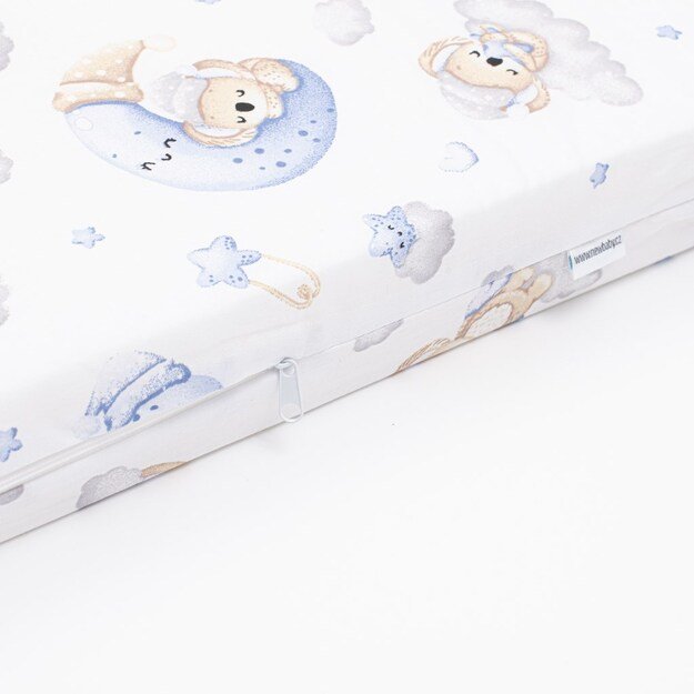 Naujas Baby STANDARD porolono čiužinys 120x60x6 cm koala mėlynas