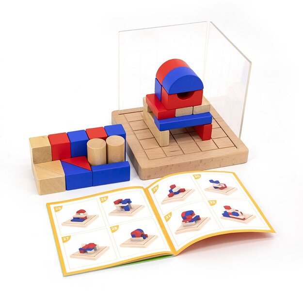 Medinis žaidimas Viga Building Blocks 3D