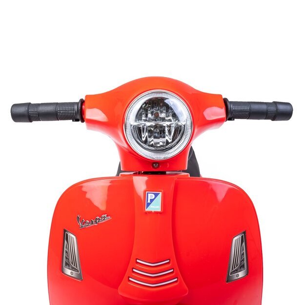 Baby Mix elektrinis motociklas Vespa raudonas