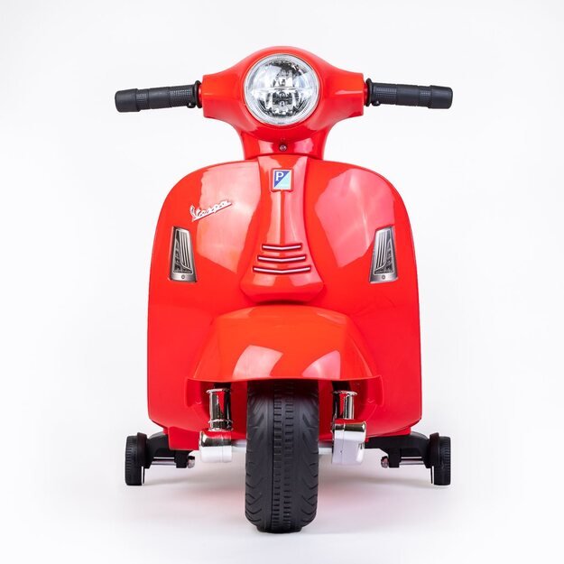 Baby Mix elektrinis motociklas Vespa raudonas