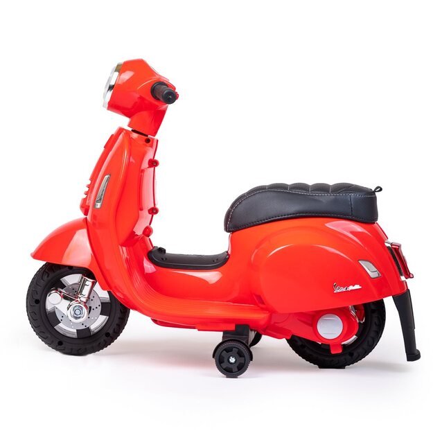 Baby Mix elektrinis motociklas Vespa raudonas