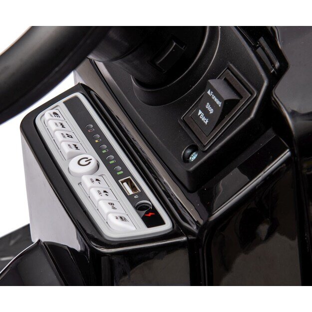 Elektrinis traktorius su priekaba Milly Mally Farmer raudona