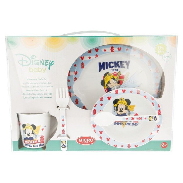 Mickey Mouse - Large set of microwave dishes (5 pcs)