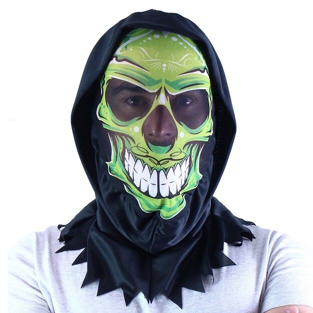 Skeleton textile mask for adults 1