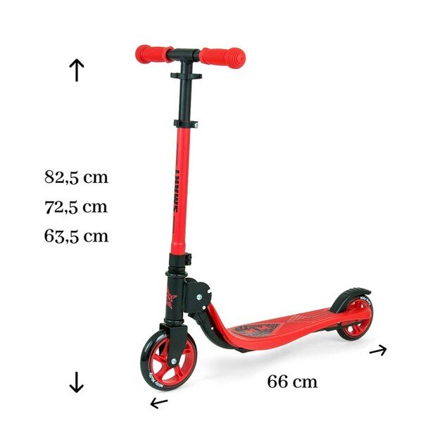 Milly Mally Scooter Smart Red