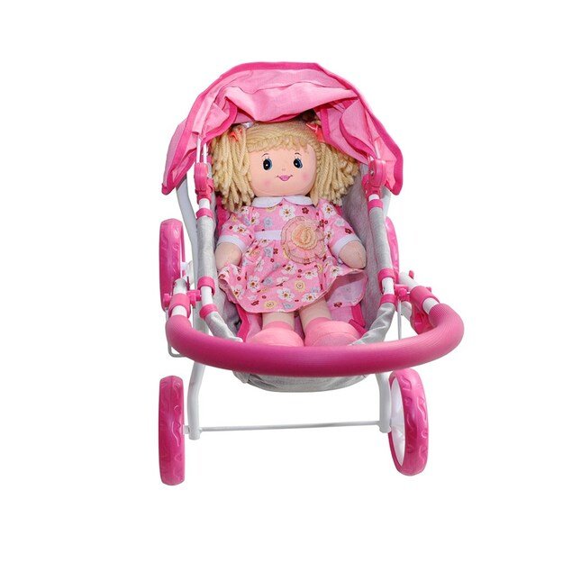 Milly Mally Dori Prestige Pink Baby Doll vežimėlis