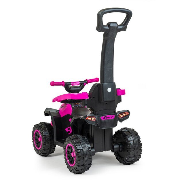 Baby Mix Mega Baby Bouncer su kreipiančiąja juosta rožinė