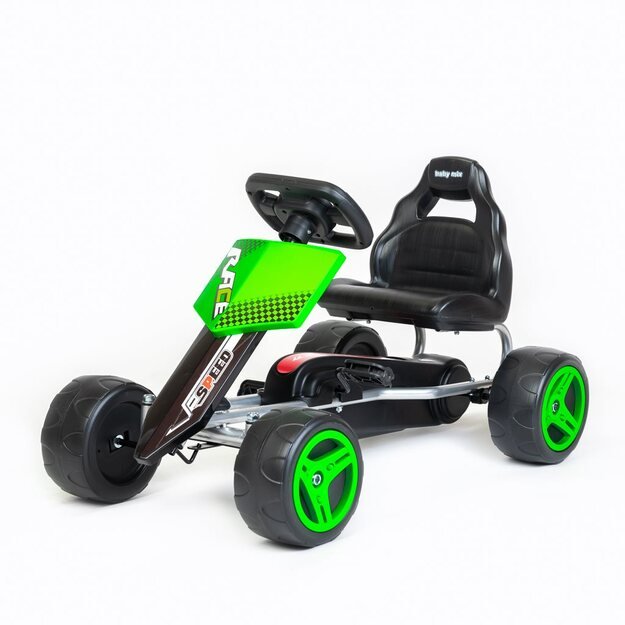 Pedal Go-kart Baby Mix Speedy žalia