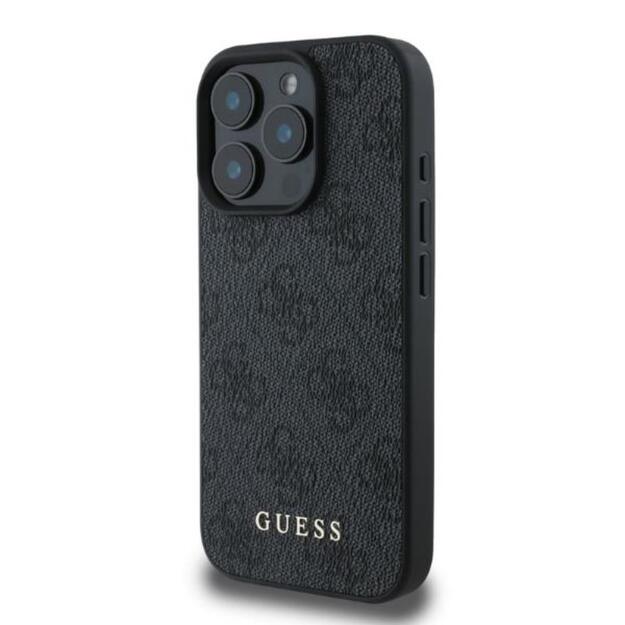 „Guess 4G Classic“ – „iPhone 16 Pro“ dėklas (juodas)