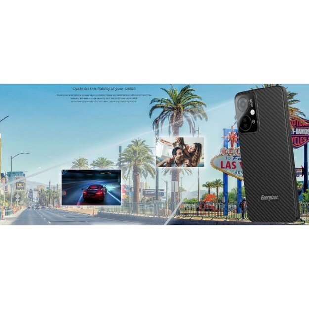 Energizer Ultimate U652S – išmanusis telefonas 2 GB RAM 64 GB 6,51 4G LTE Dvi SIM EU (juoda) 16