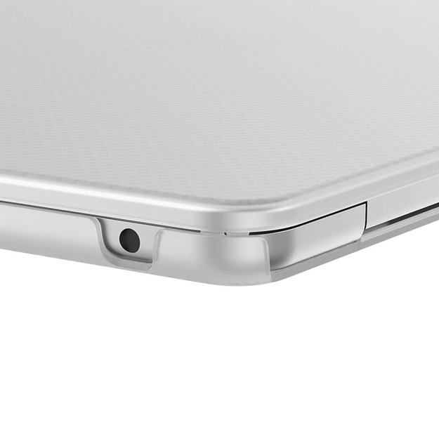 „MacBook Air“ 15 M3 (2024) / M2 (2023) skirtas „Incase Hardshell“ dėklas (taškai / skaidrus)