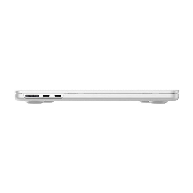 „MacBook Air“ 15 M3 (2024) / M2 (2023) skirtas „Incase Hardshell“ dėklas (taškai / skaidrus)