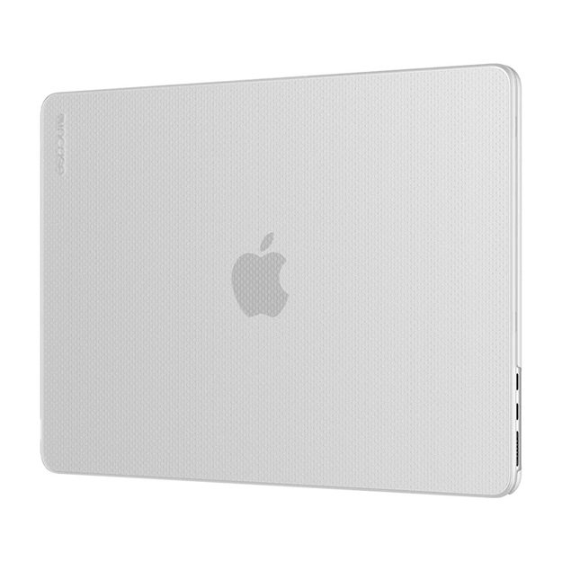 „MacBook Air“ 15 M3 (2024) / M2 (2023) skirtas „Incase Hardshell“ dėklas (taškai / skaidrus)