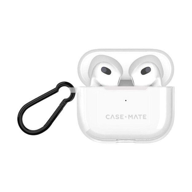 „Case-Mate Tough Case“ – „AirPods 4“ dėklas (skaidrus)