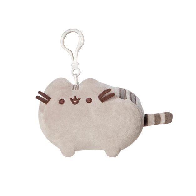Pusheen – raktų pakabukas su segtuku (11 x 8 cm) 1 Pusheen – raktų pakabukas su segtuku (11 x 8 cm) 1