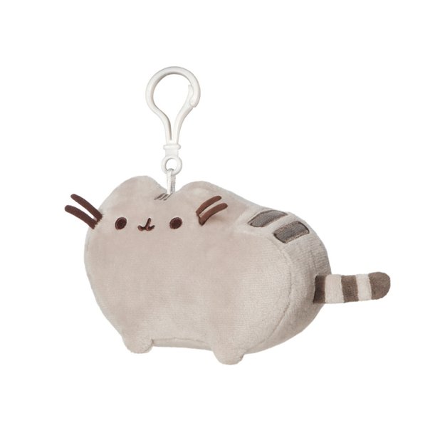 Pusheen – raktų pakabukas su segtuku (11 x 8 cm) 2 Pusheen – raktų pakabukas su segtuku (11 x 8 cm) 2