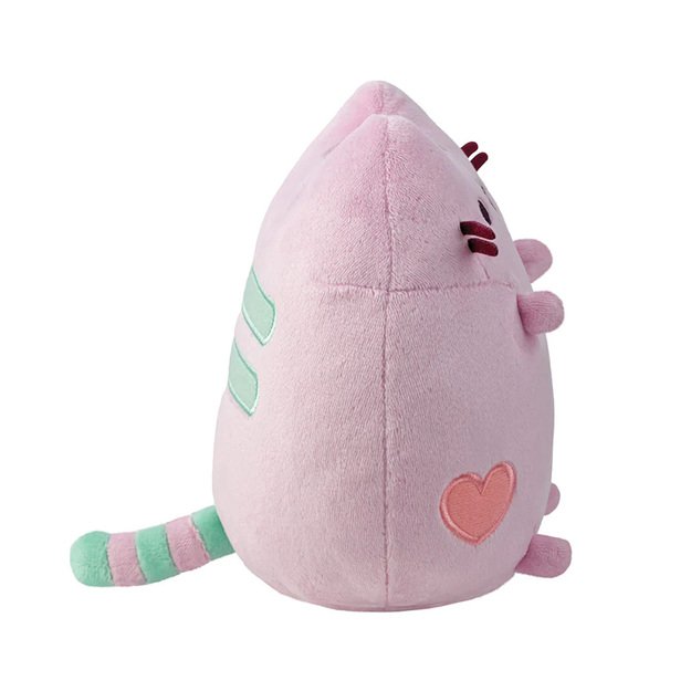 Pusheen - pliušinis talismanas 18 cm (pastelinė alyvinė)