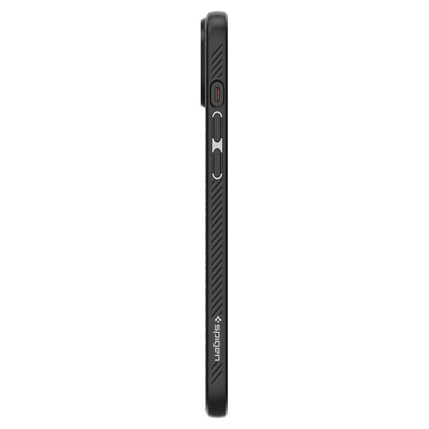 Spigen Liquid Air – dėklas, skirtas iPhone 15 (matinė juoda)