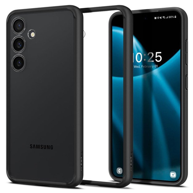 Spigen Ultra Hybrid – dėklas, skirtas Samsung Galaxy S24 (matinė juoda)