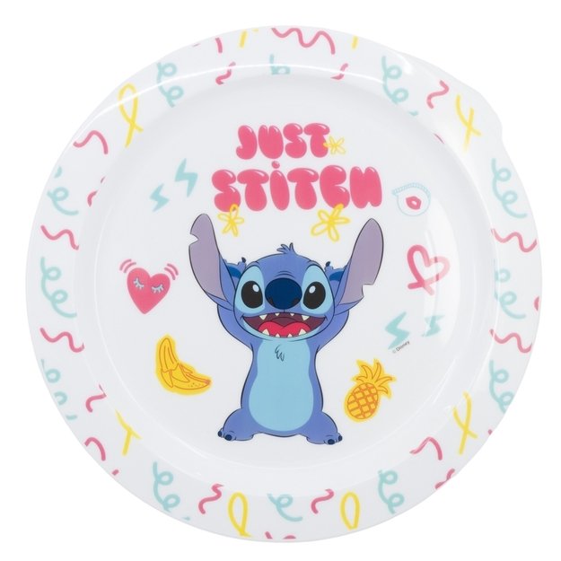 Disney Stitch - mikrobangų lėkštė iš Palms kolekcijos 1