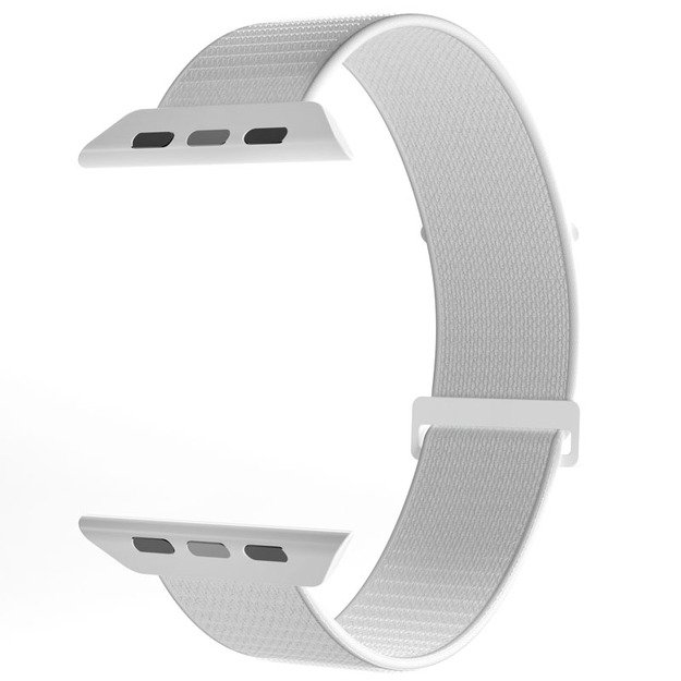 PURO Nylon Sport – Apple Watch apyrankė 38/40/41 mm (balta) 5