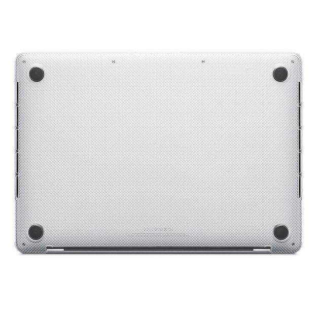 „Incase Hardshell“ dėklas, skirtas „MacBook Pro 13“ (M2/M1/2022-2020) („Dots“ / „Clear“)