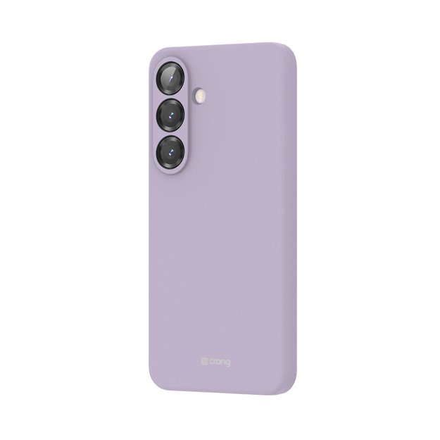 Crong Color Cover – dėklas, skirtas Samsung Galaxy S25 (violetinė)