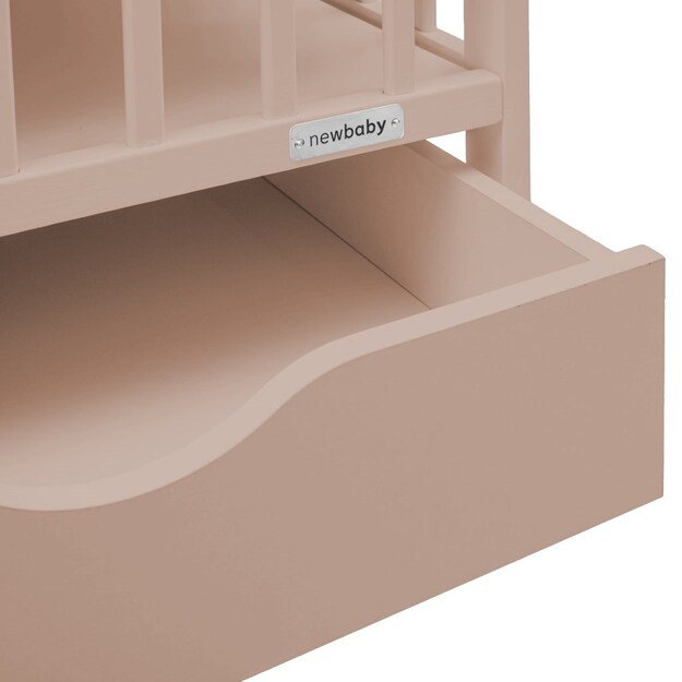 Vaikiška lovelė su stalčiumi New Baby BASIC kašmyro spalvos 2