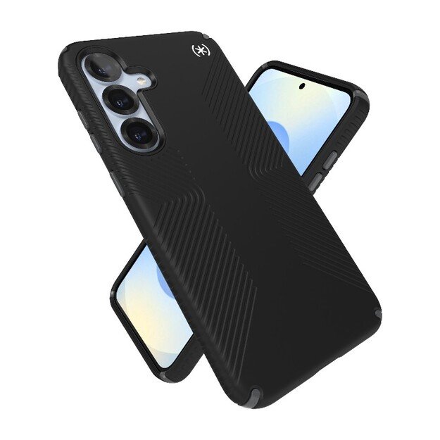 Speck Presidio2 Grip Magnet – Samsung Galaxy S25+ / 24+ MagSafe dėklas (juodas / šiferio pilkas / baltas) 22