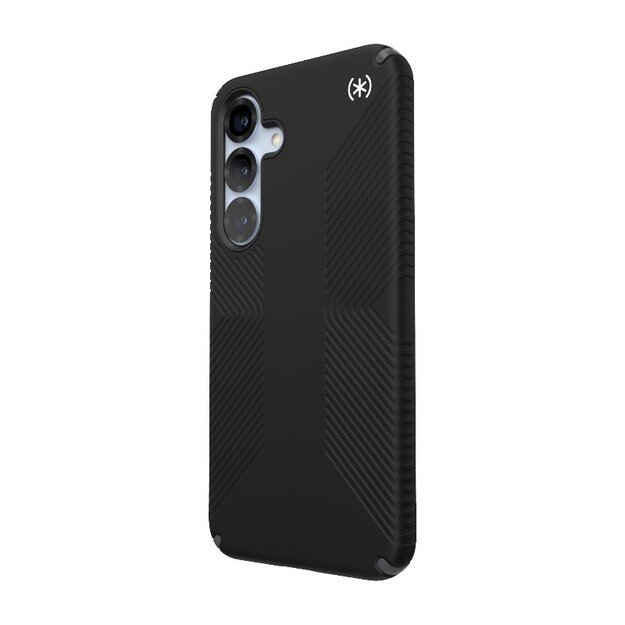 Speck Presidio2 Grip Magnet – Samsung Galaxy S25+ / 24+ MagSafe dėklas (juodas / šiferio pilkas / baltas) 25