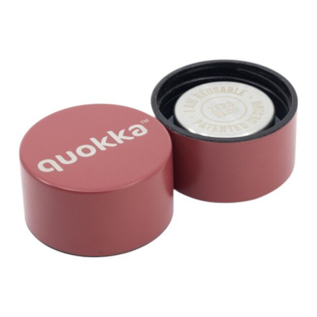 „Quokka Solid“ – nerūdijančio plieno termo butelis 510 ml (raudona ugniai) 4