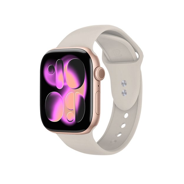 „Crong Liquid“ – „Apple Watch“ dirželis 38/40/41/42 mm (akmens smėlio spalvos) 1