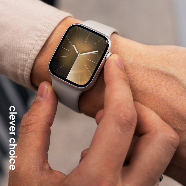 „Crong Liquid“ – „Apple Watch“ dirželis 38/40/41/42 mm (akmens smėlio spalvos)