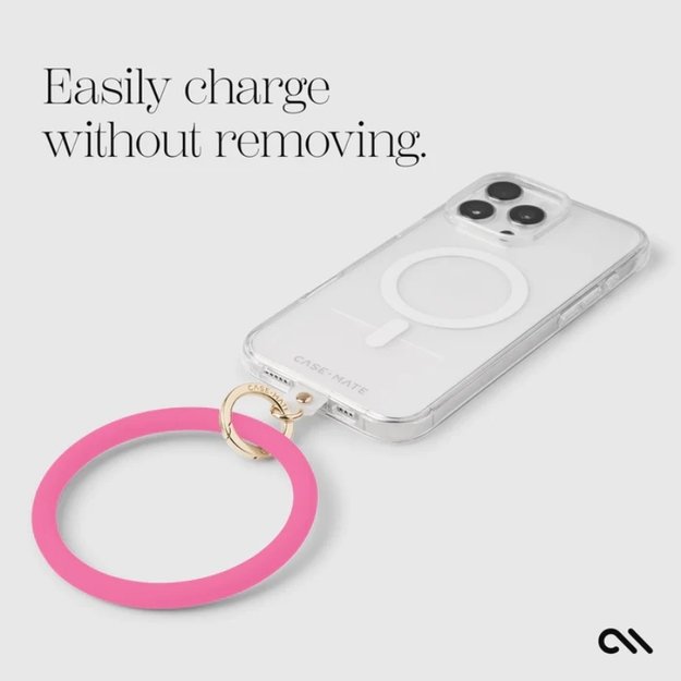 Case-Mate telefono apyrankė – riešo dirželis išmaniajam telefonui (fuksija) 3