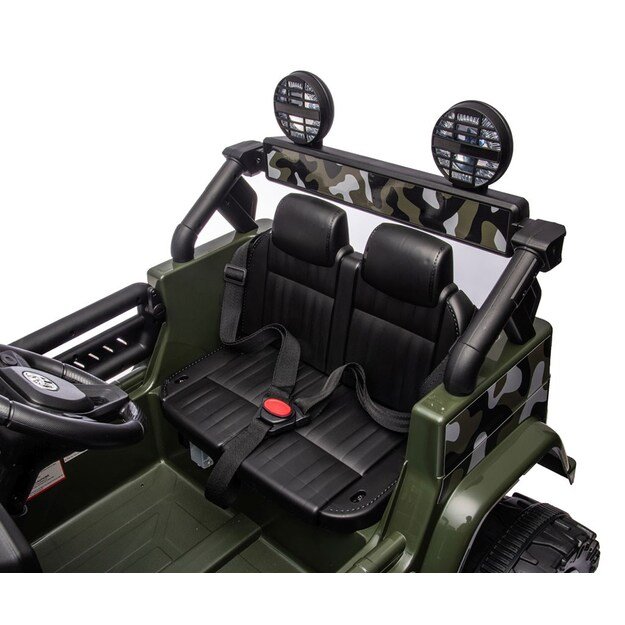 Elektrinis vaikiškas automobilis Milly Mally Toyota FJ Cruiser Army