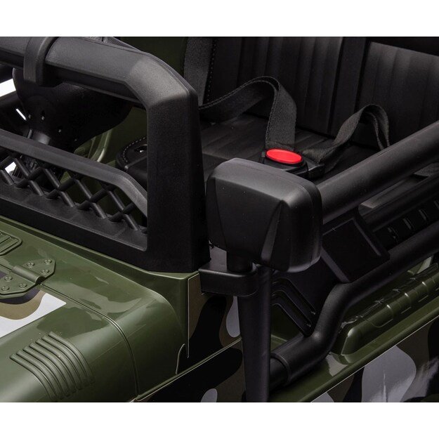 Elektrinis vaikiškas automobilis Milly Mally Toyota FJ Cruiser Army