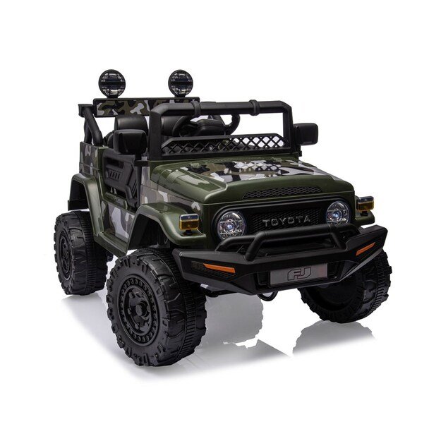 Elektrinis vaikiškas automobilis Milly Mally Toyota FJ Cruiser Army