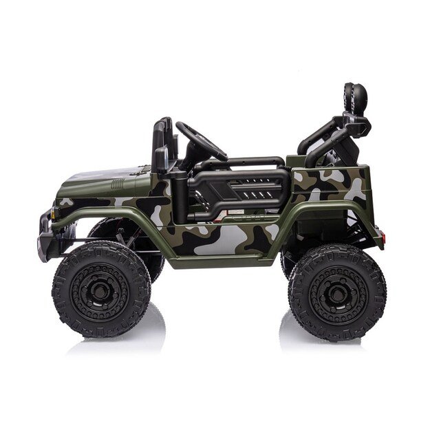 Elektrinis vaikiškas automobilis Milly Mally Toyota FJ Cruiser Army