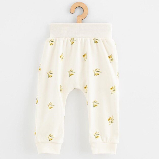 Kūdikio kelnaitės iš ekologiškos medvilnės New Baby Olives, 74 (6-9 mėn.)