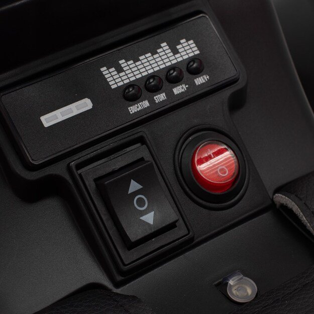 Elektrinis vežimėlis „Baby Mix Ruggy“ su kreipiančiąja strypu, mėlynas (pažeista pakuotė) 7