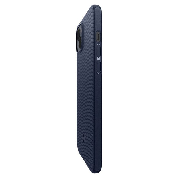„Spigen Mag Armor“ – dėklas, skirtas „iPhone 14 Plus“ (tamsiai mėlynas)