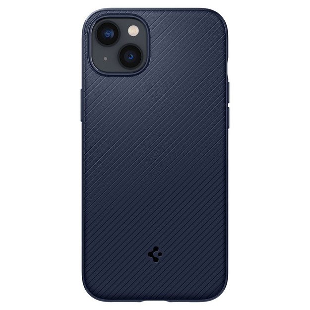 „Spigen Mag Armor“ – dėklas, skirtas „iPhone 14 Plus“ (tamsiai mėlynas)